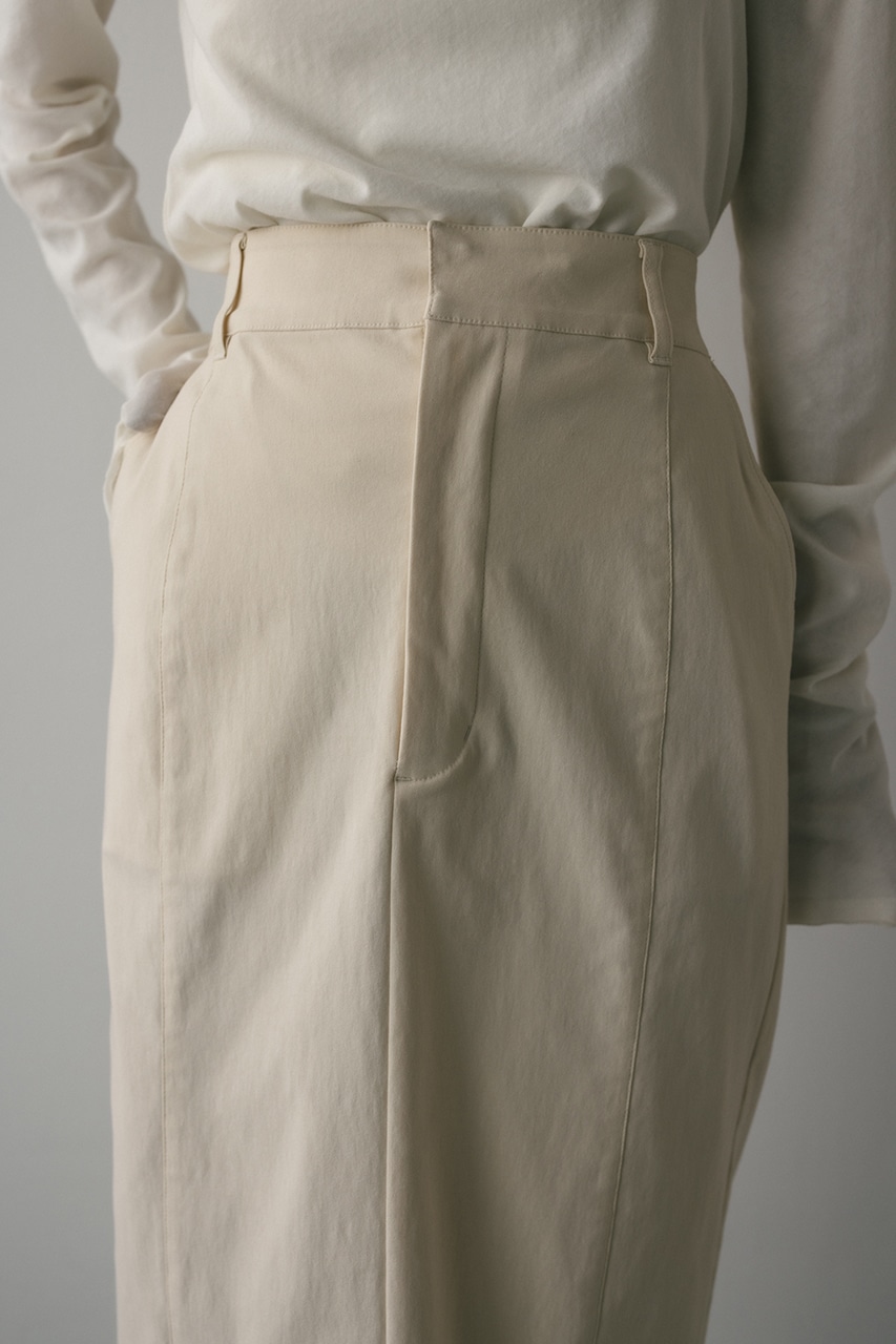 ハイストレッチタイトスカート IVOY M