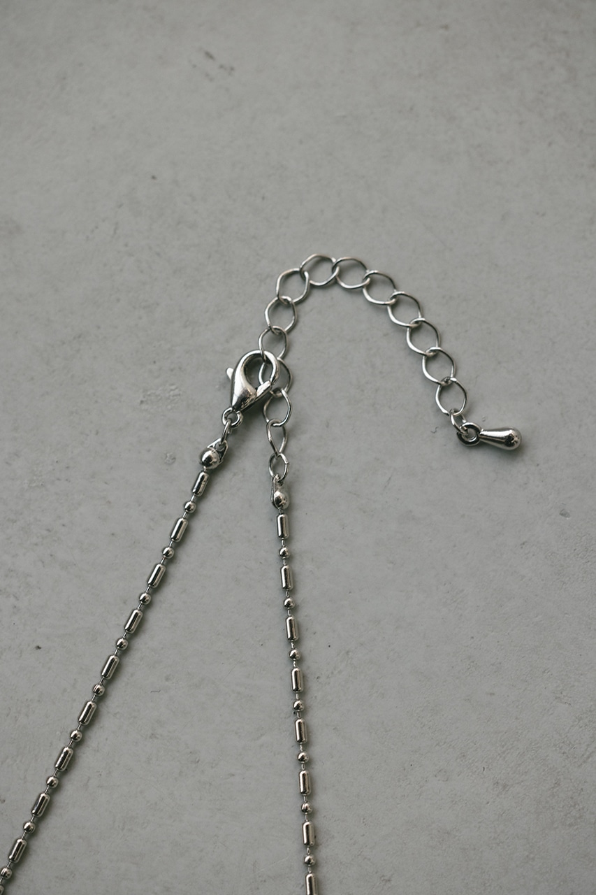 ミニマルランダムチェーンネックレス SLV FREE