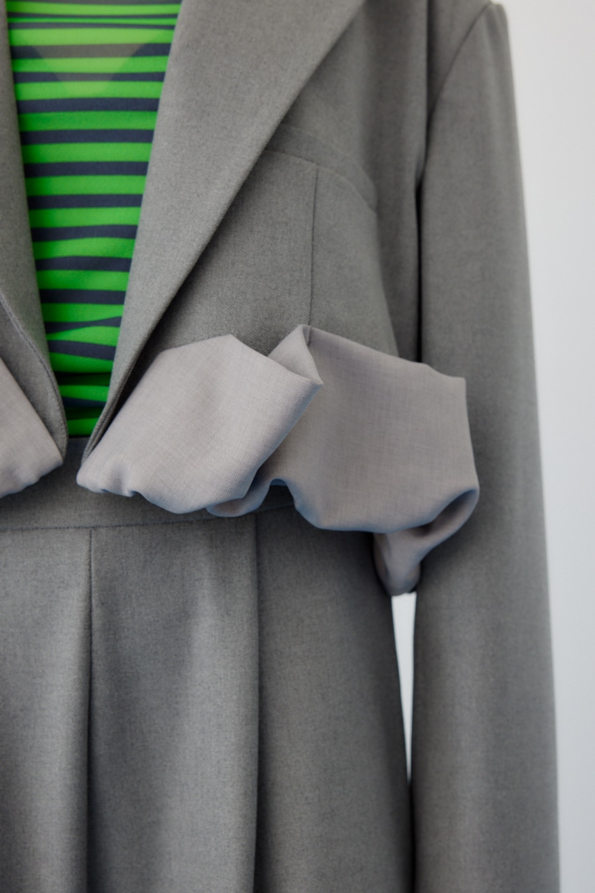 HeRIN.CYE♥新品Light balloon blouson HeRIN.CYE | Balloon short jacket (ジャケット ) |SHEL'TTER