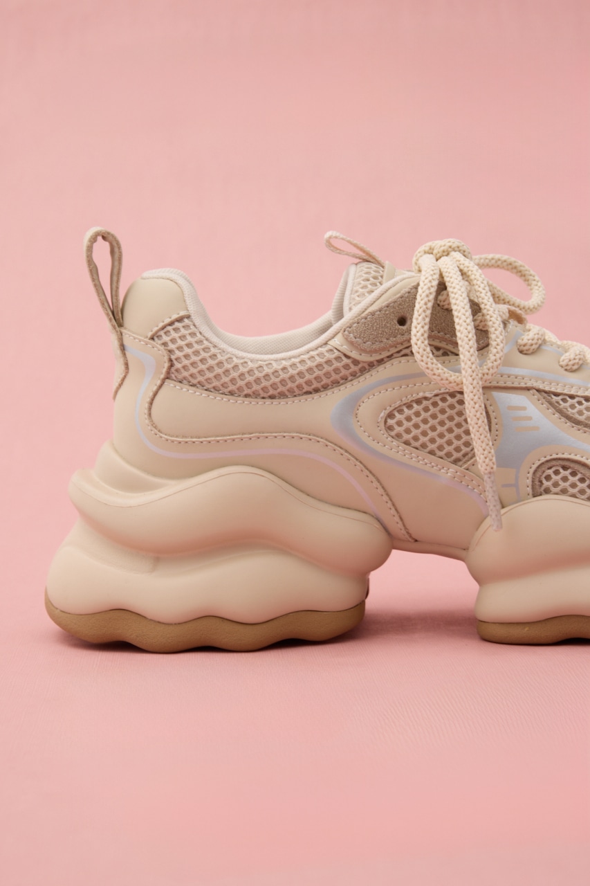 dorinボリュームスリーブブルゾン、スニーカー セール】ボリュームソール テクニカルダットスニーカー