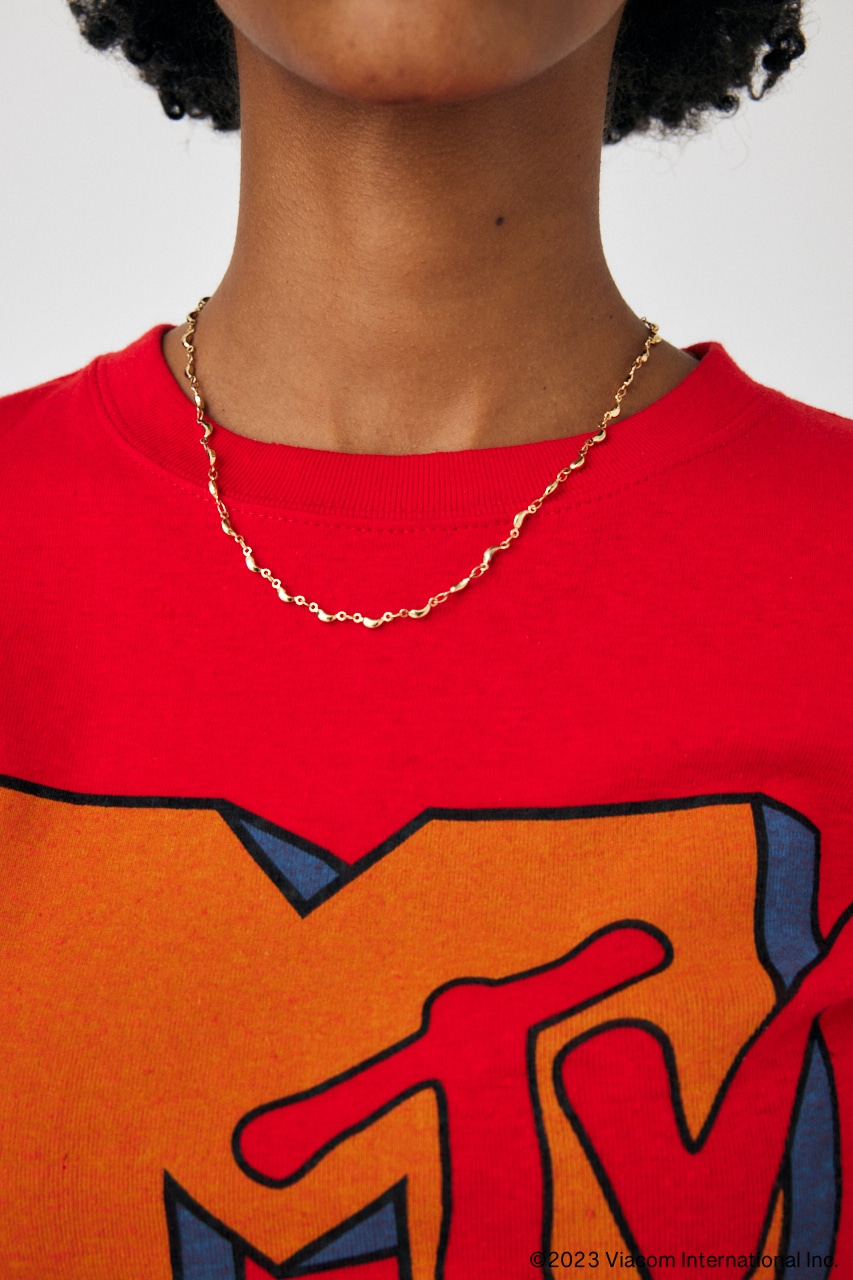 MTV TIGHT LS Tシャツ RED FREE