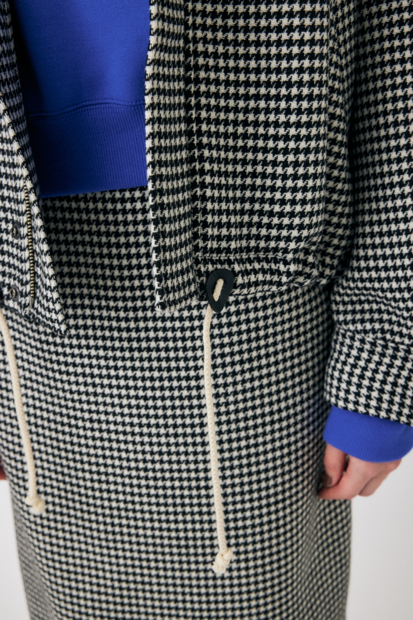 【todayful】Houndstooth Wool Jacket