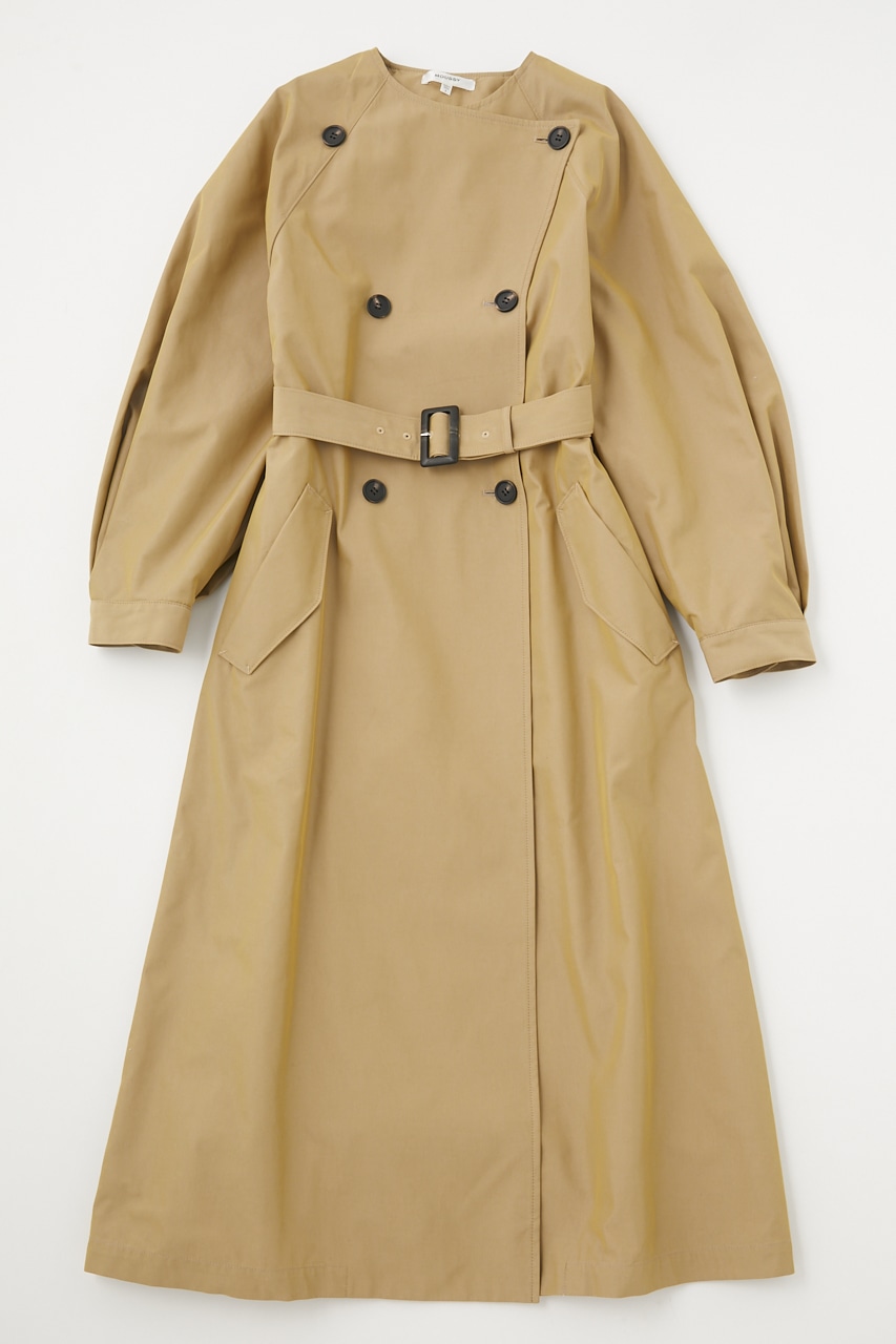 新商品販売 MOUSSY COLLARLESS TRENCH コート トレンチコート