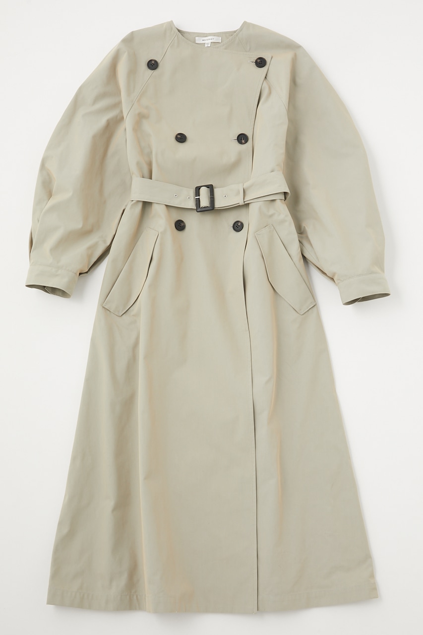 MOUSSY | COLLARLESS TRENCH コート (コート ) |SHEL'TTER WEBSTORE