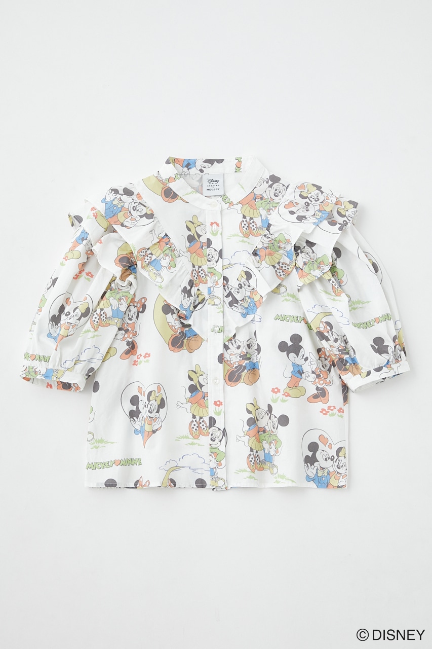 Disney SERIES CREATED by MOUSSY | MD RUFFLE ブラウス (シャツ ...