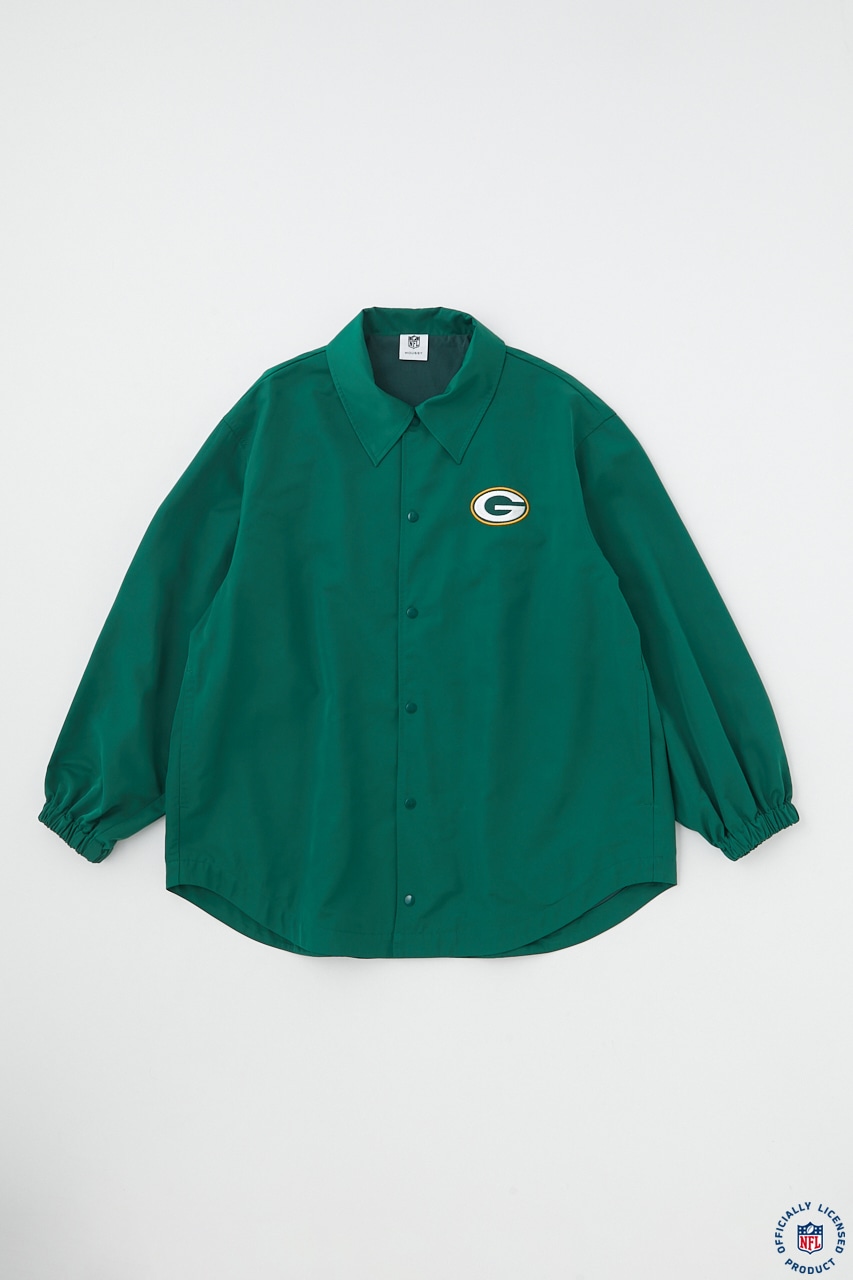 NFL ROUND HEM COACH ジャケット GRN FREE