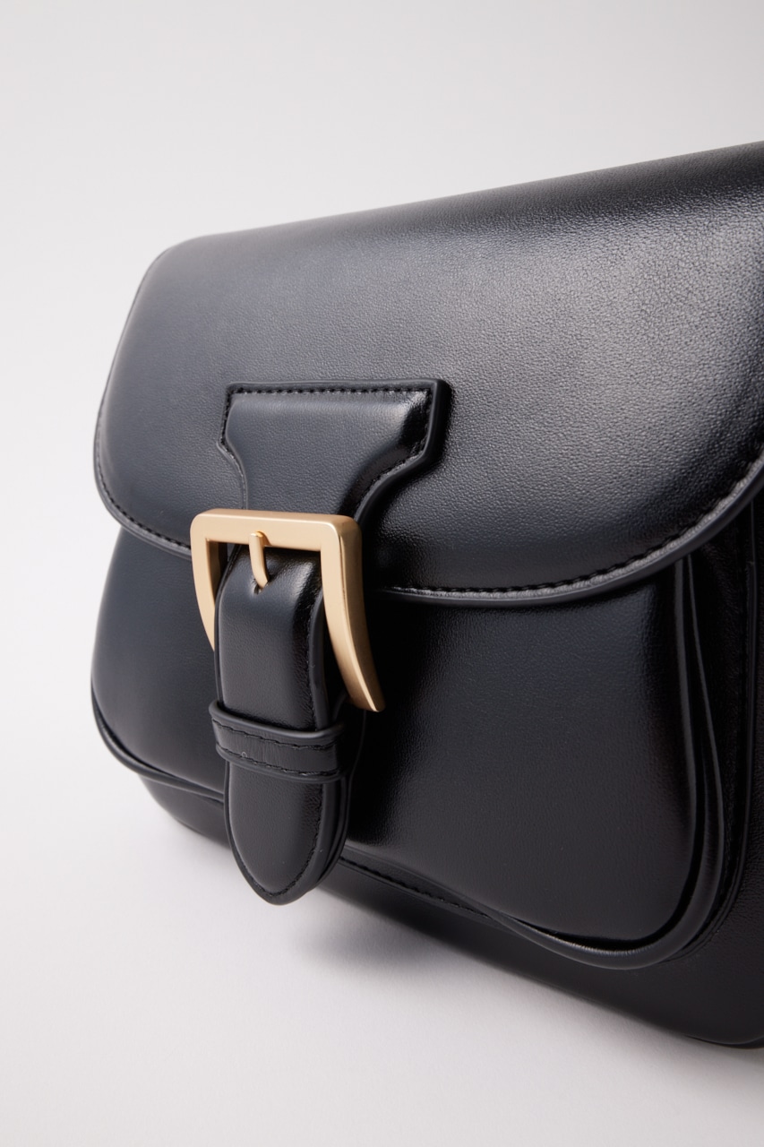 SADDLE SHOULDER バッグ BLK FREE