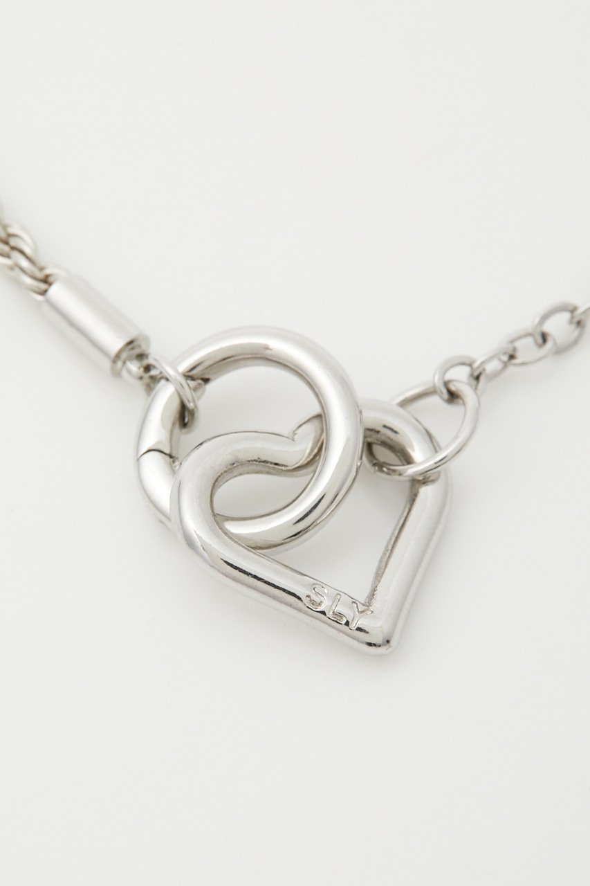 SLY | 3WAY HEART CHAIN アクセサリー (ネックレス ) |SHEL'TTER WEBSTORE