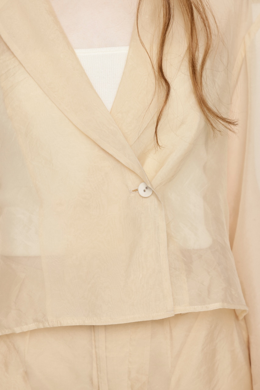 SHEER TAILOR ジャンプスーツ BEG FREE