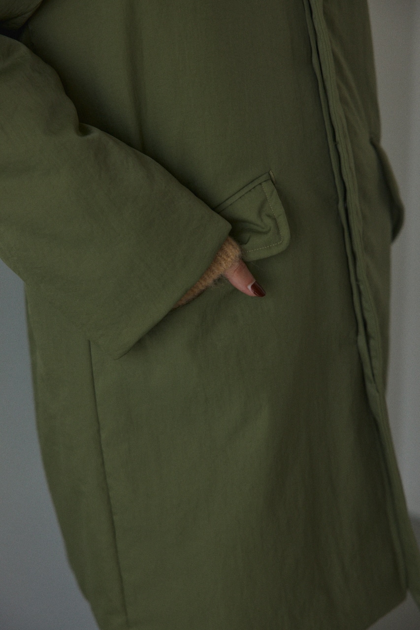 soutien collar stitch coat KHA 2