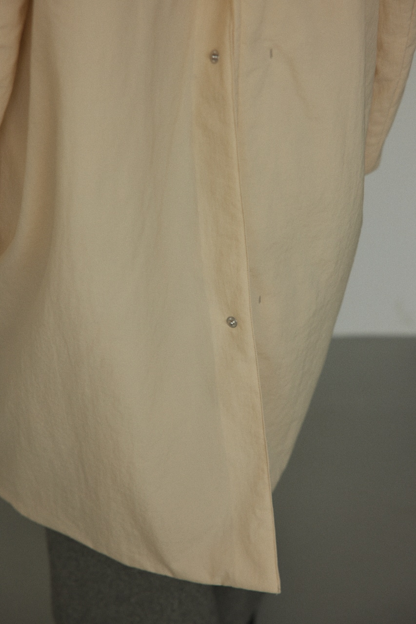 soutien collar stitch coat O/WHT 1