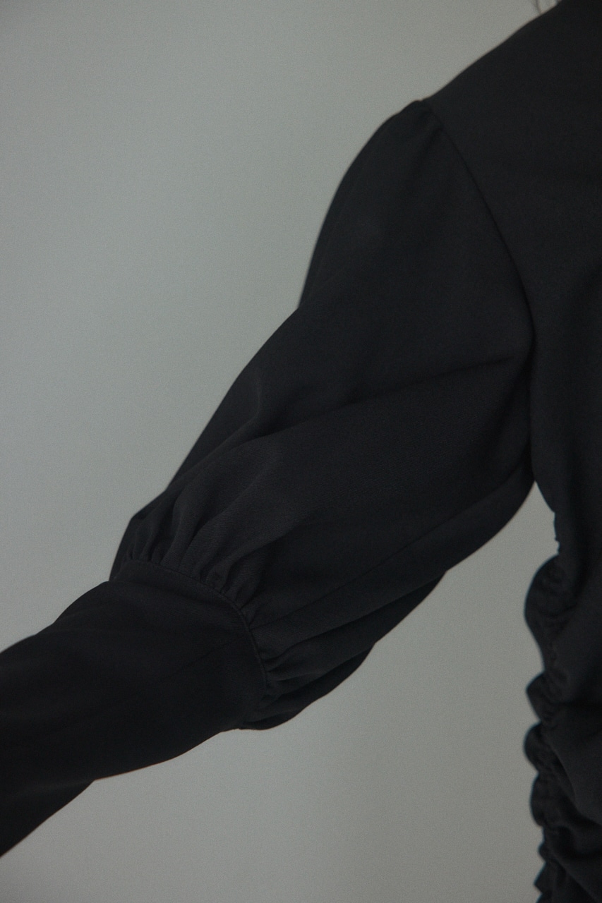 2way volume sleeve tops BLK 2