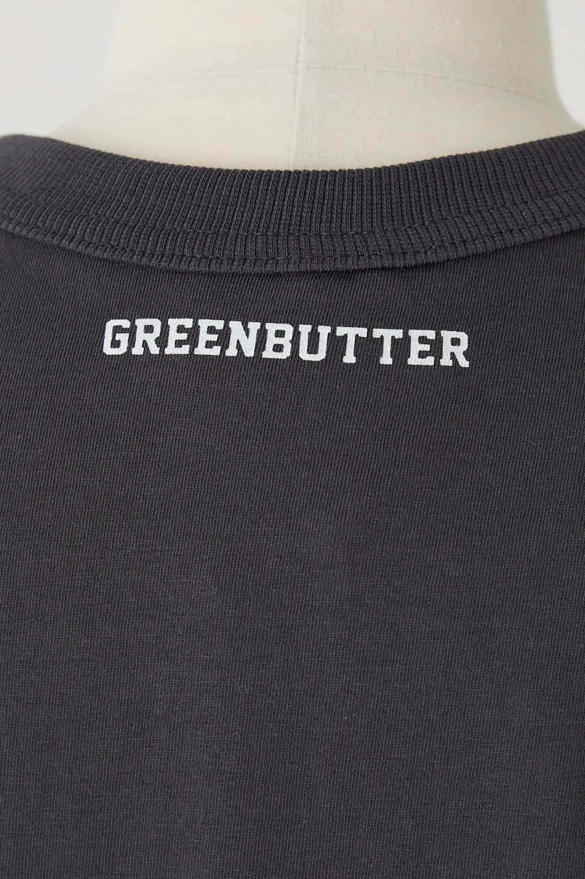 【GREEN BUTTER】NO.08 Essencial Tシャツ C.GRY FREE
