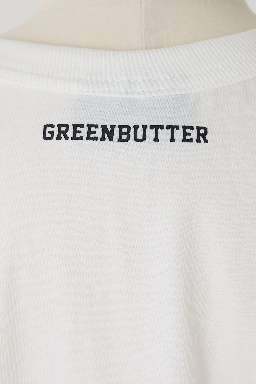 【GREEN BUTTER】NO.08 Essencial Tシャツ IVOY FREE