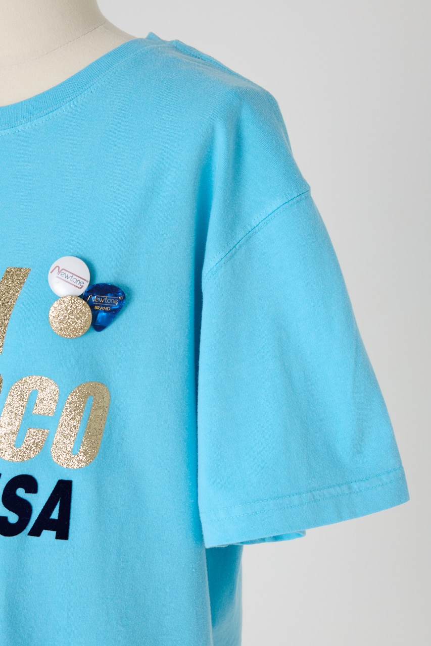 【NEWTONE】CITY SS25 Ｔシャツ BLU FREE