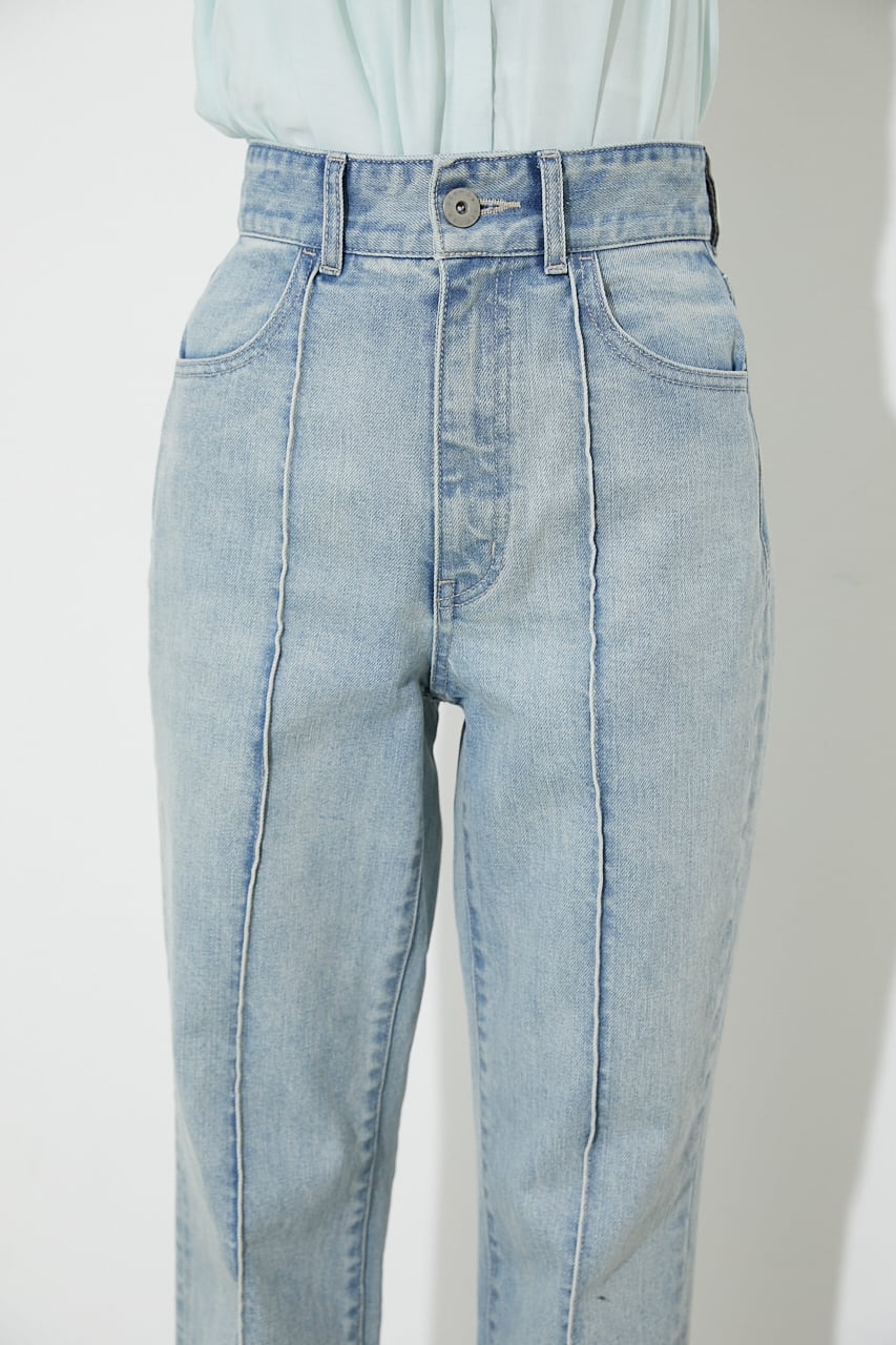 センタープレスストレートデニムpt 25inch L Blu ストレート バロックジャパンリミテッド 公式通販サイト Shel Tter Web Store シェルターウェブストア