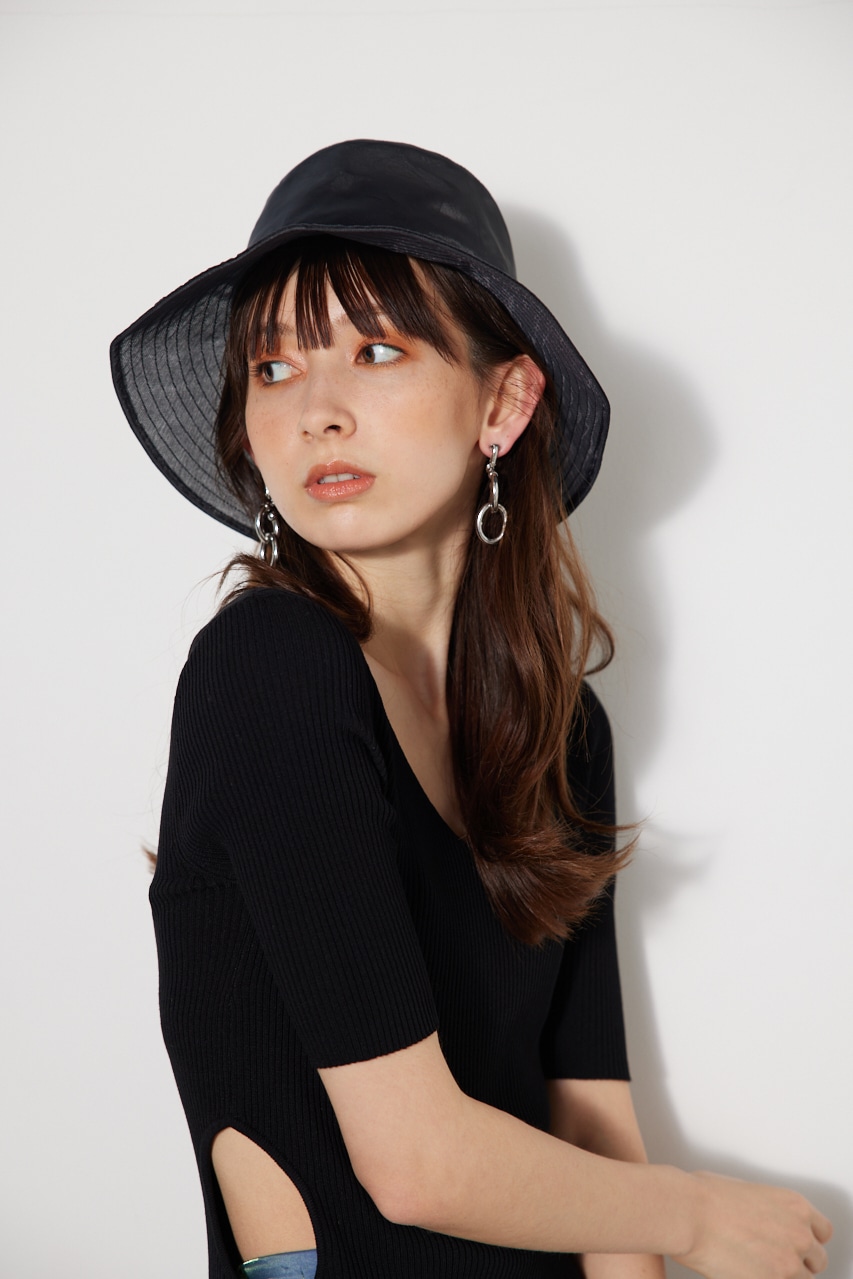 rienda | シースルーレディーHAT (帽子 ) |SHEL