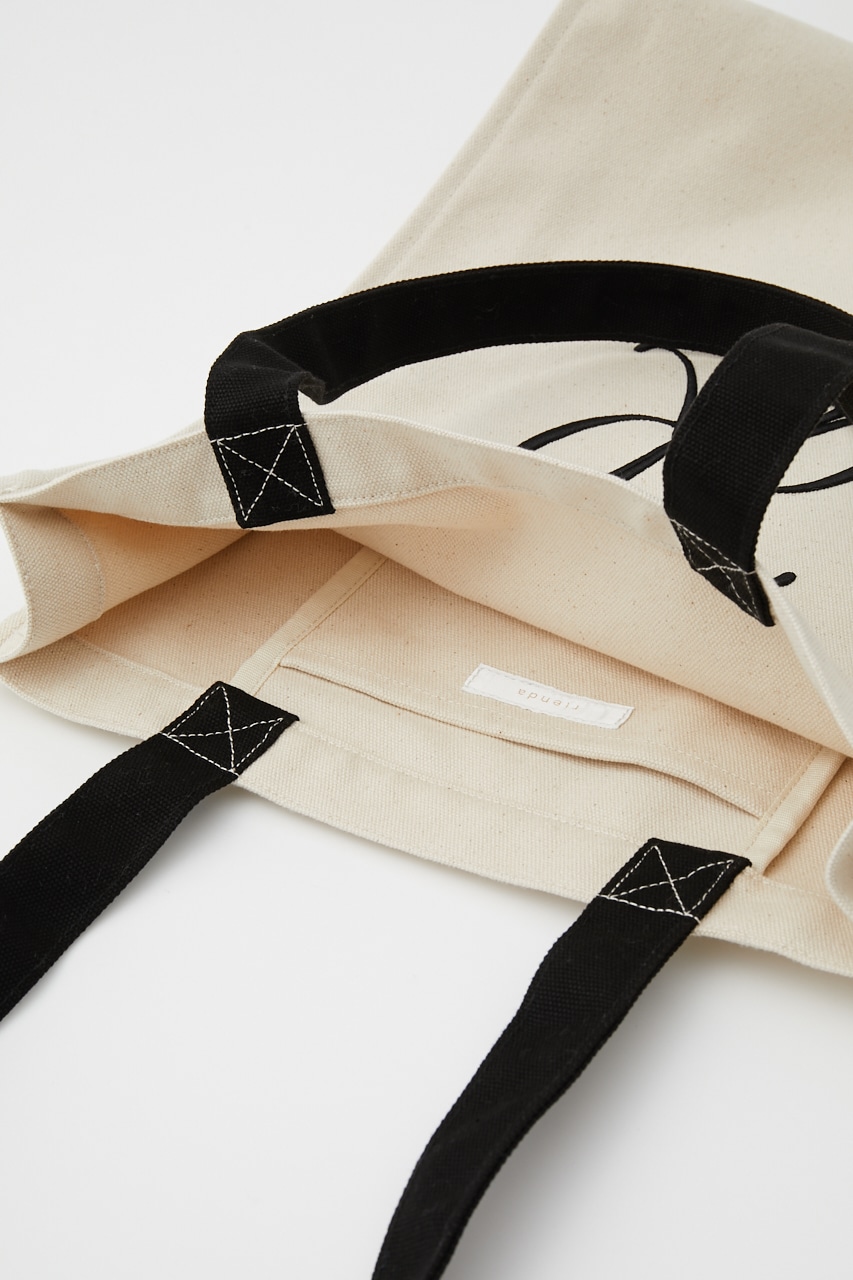 rienda | 【WEB限定】Rロゴキャンバストートバッグ (すべて