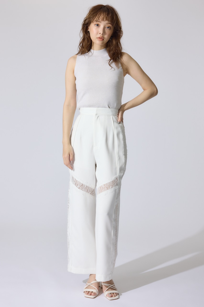 ウォッシャブルリブタンクトップ IVOY S