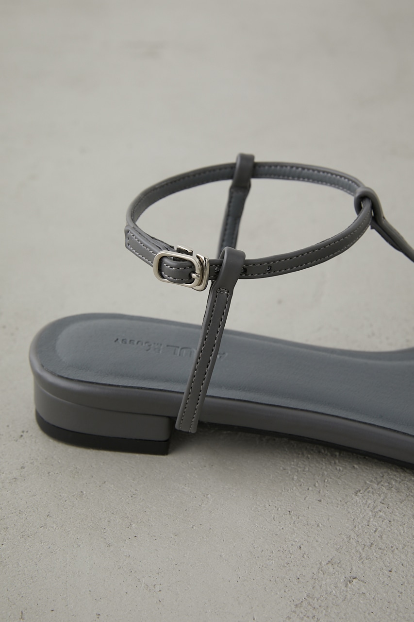 AZUL BY MOUSSY | T-STRAP POINTED TOE SANDALS (サンダル ) |SHEL 