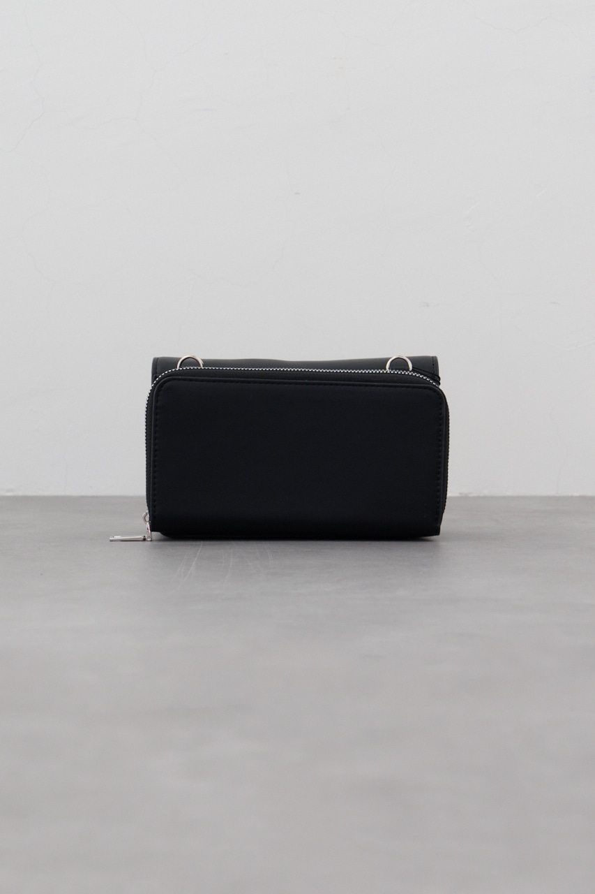 ビッグバックルウォレットバッグ BLK FREE