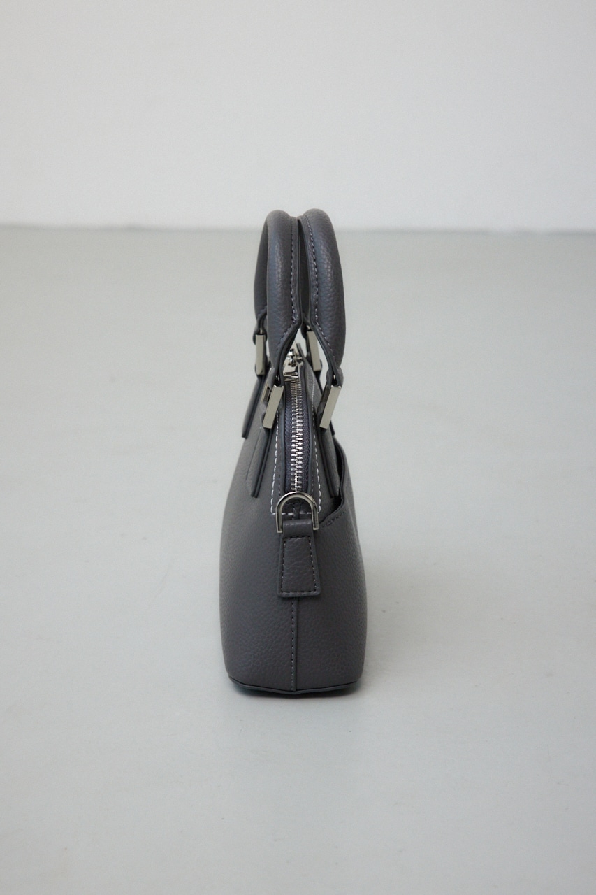 ダブルジッパーミニバッグ GRY FREE