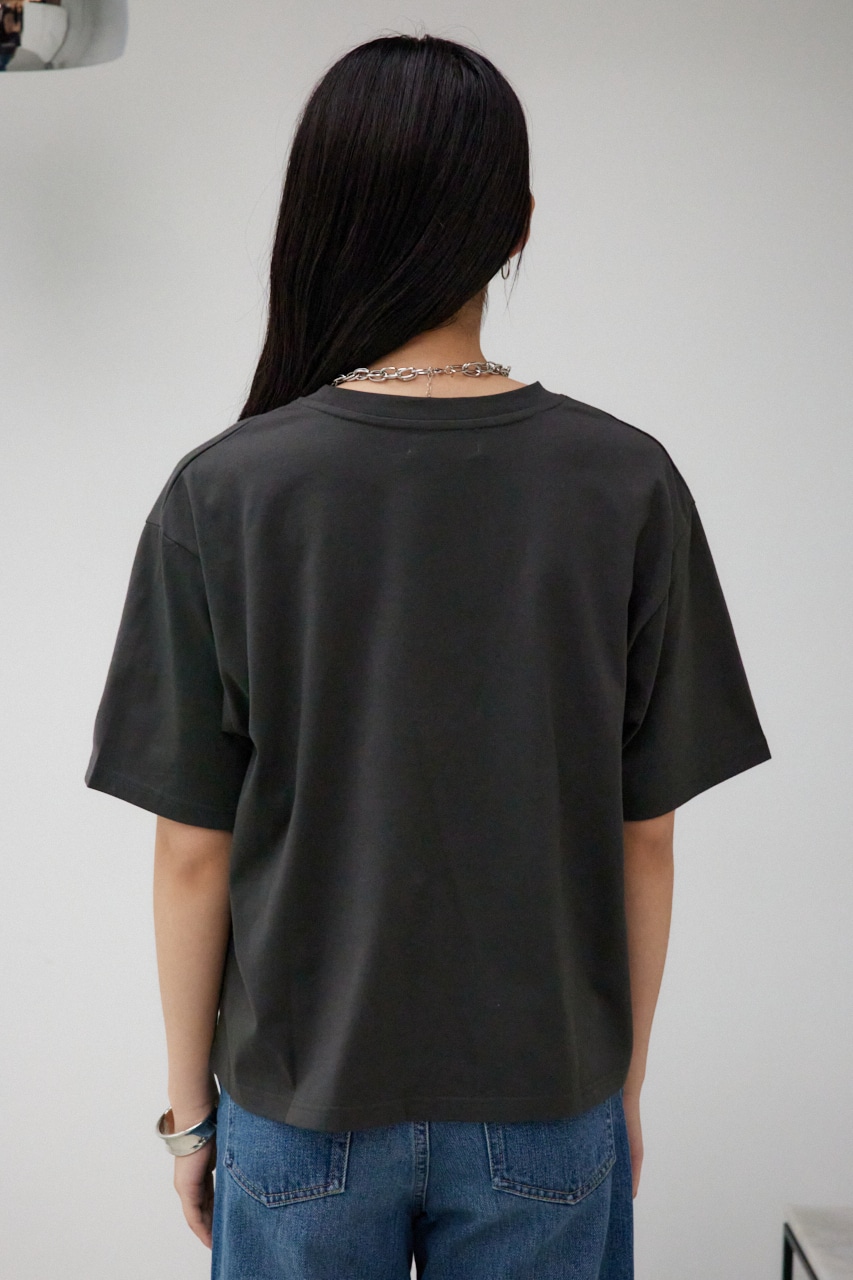 カレッジルーズTシャツ C.GRY FREE