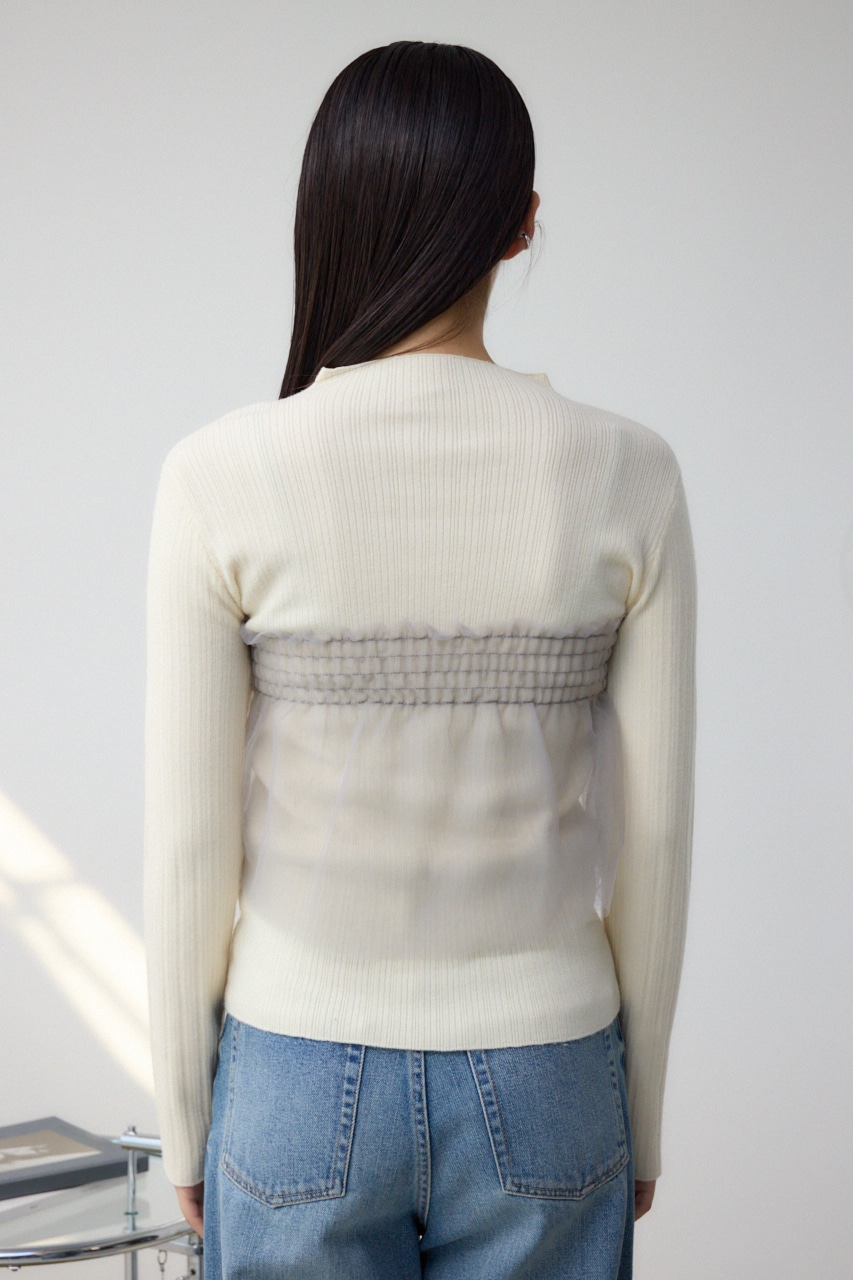 チュールビスチェドッキングニット IVOY FREE