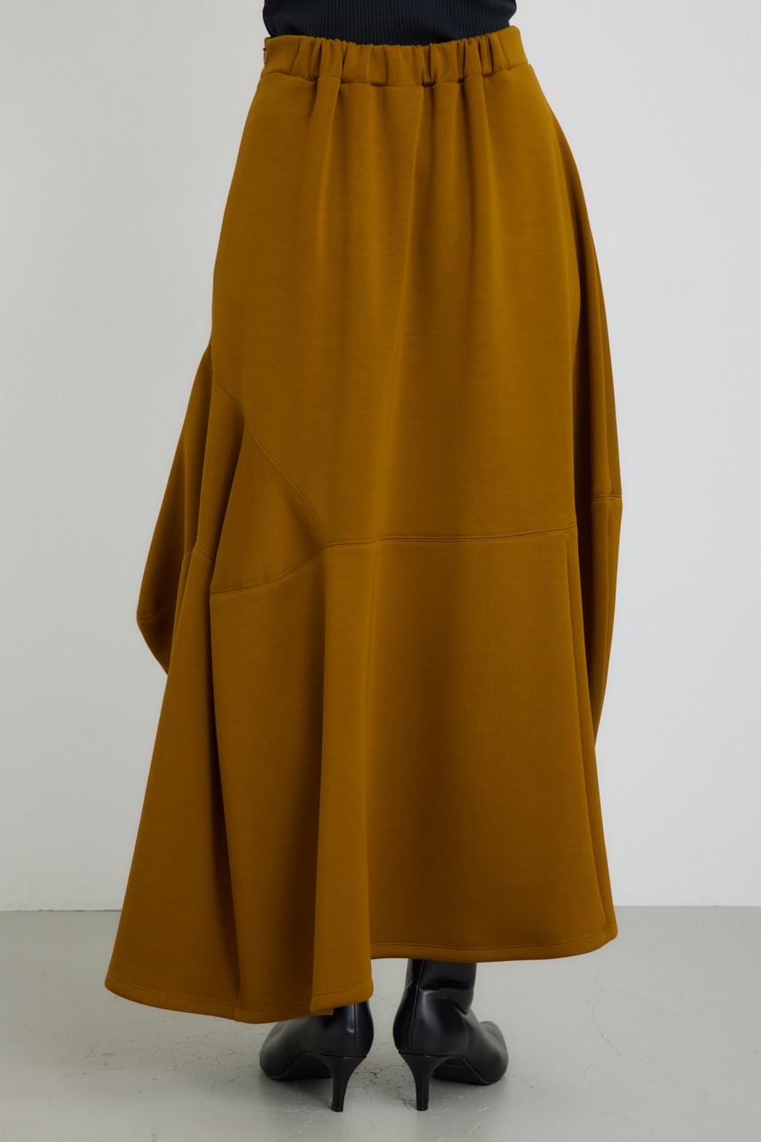 【PLUS】パネルイレギュラーヘムスカート D/YEL S