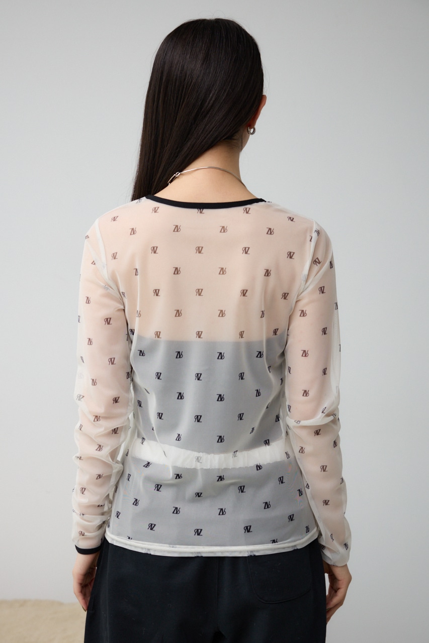 ロゴシアートップス BEG FREE