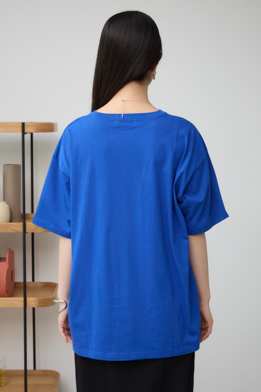 アソートロゴカラーTシャツ BLU M
