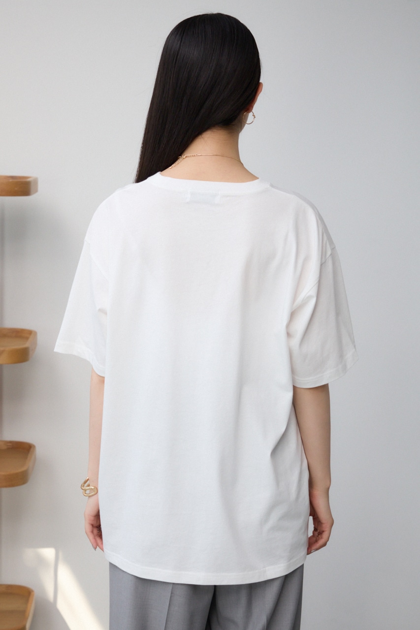 アソートロゴカラーTシャツ WHT M