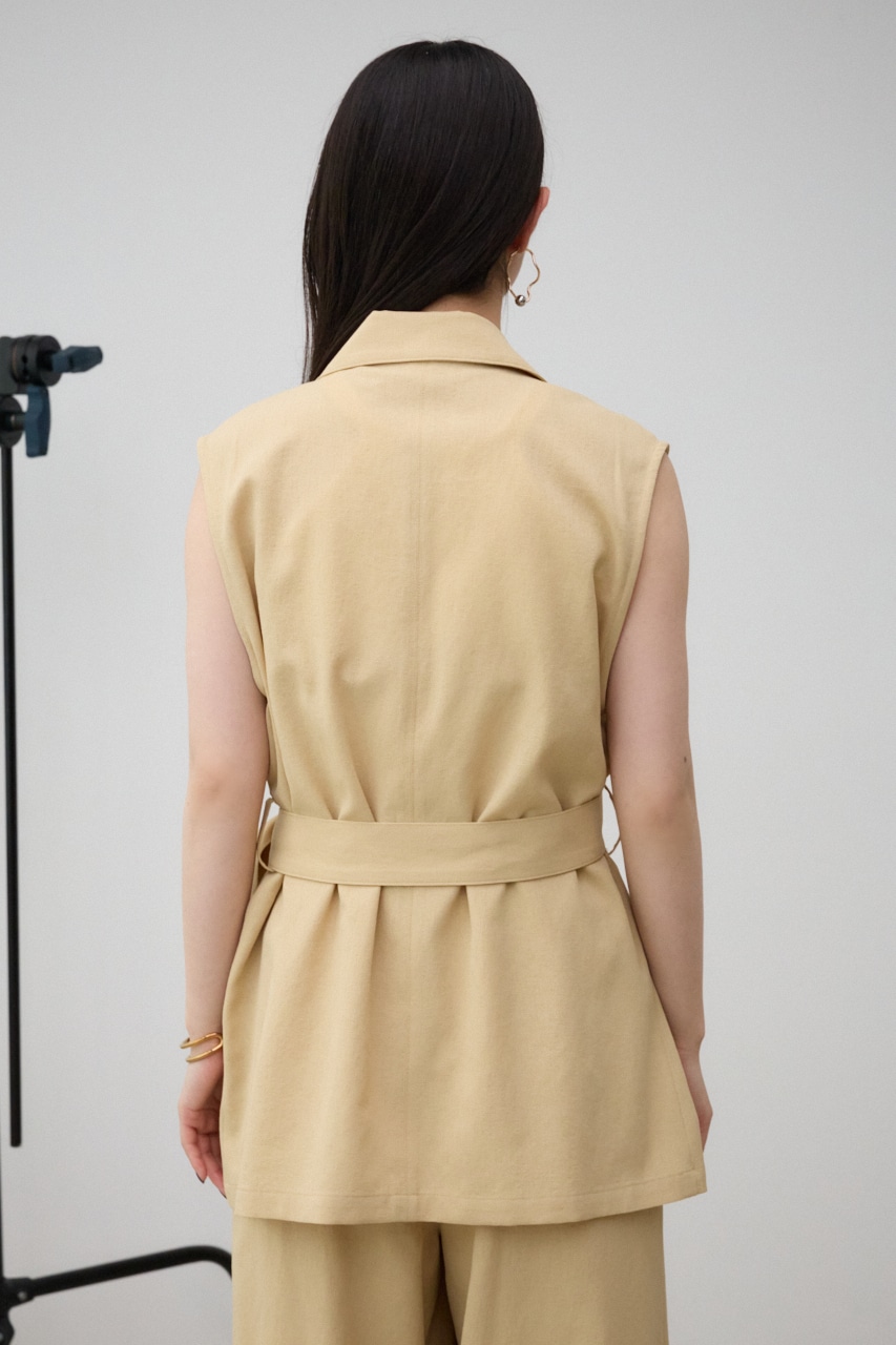 SEVENTY ウールジレ AZUL BY MOUSSY | リネンライクジレ (ベスト ) |SHEL'TTER WEBSTORE