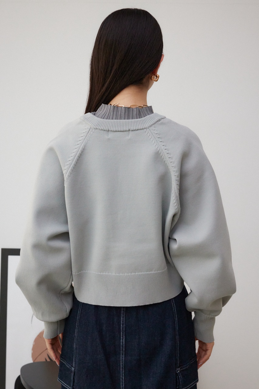 スポンディッシュカーディガン GRY M