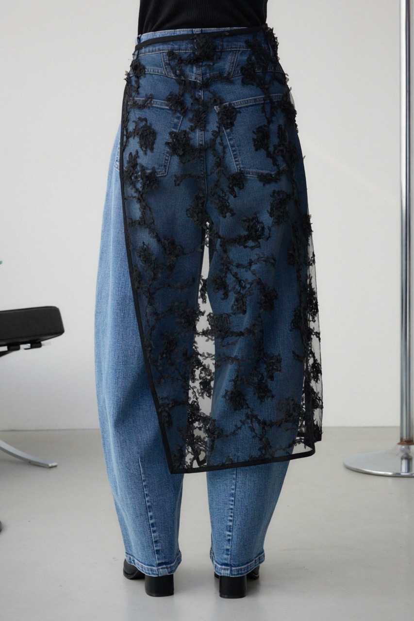 AZUL BY MOUSSY | シアーレーススカート (スカート(ロング