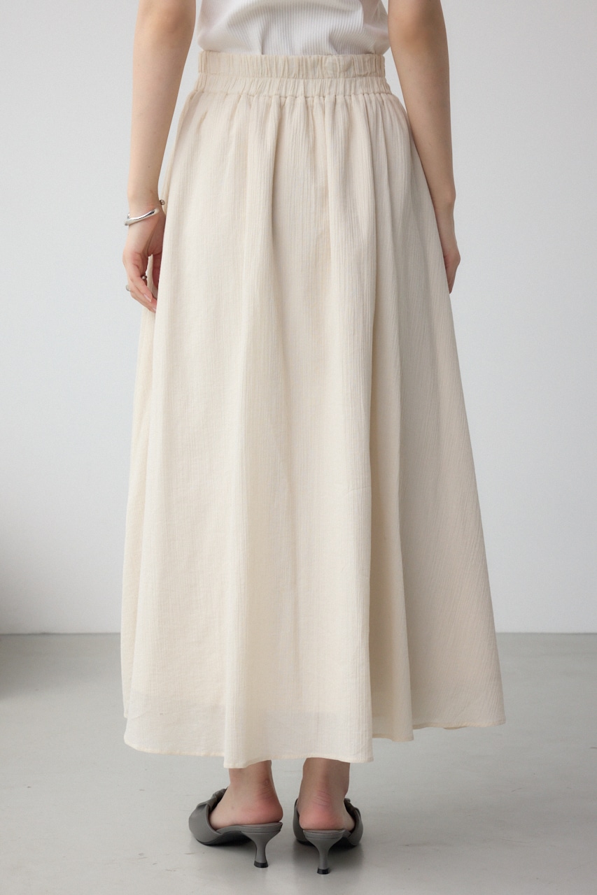 コットンボイルフレアスカート IVOY FREE