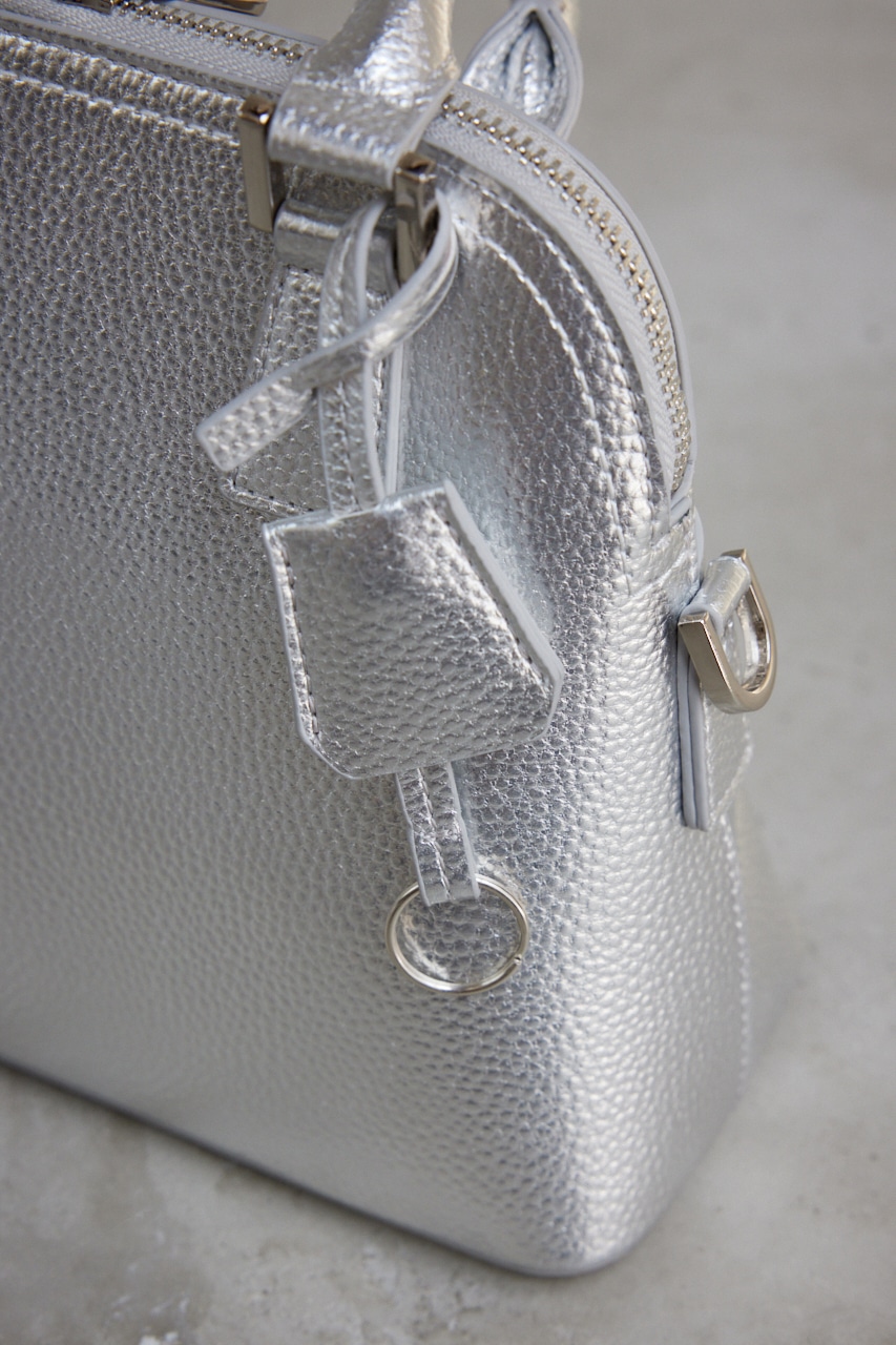 ダブルジッパーハンドバッグ SLV FREE