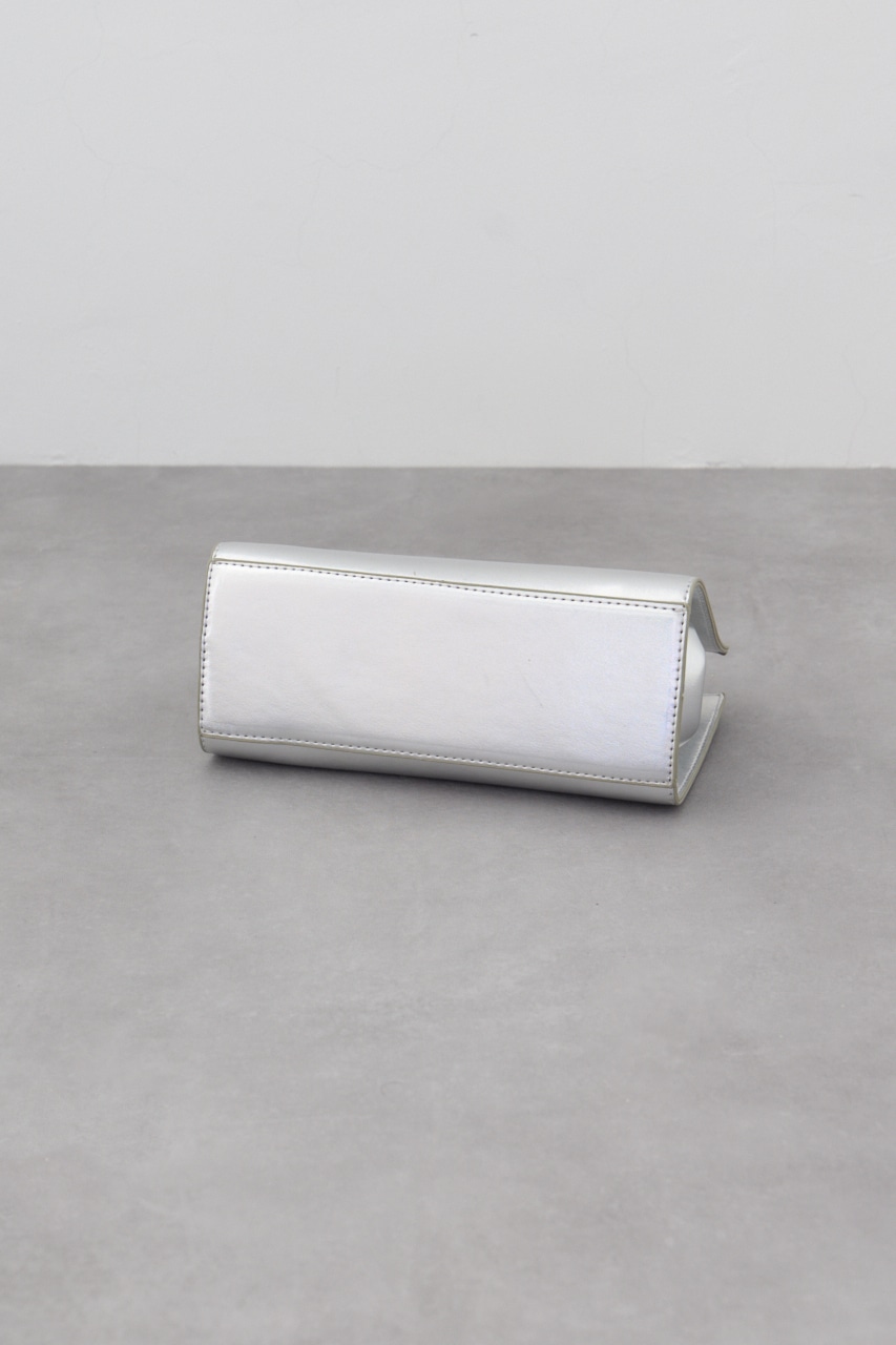 メタルフレームミニバッグ SLV FREE