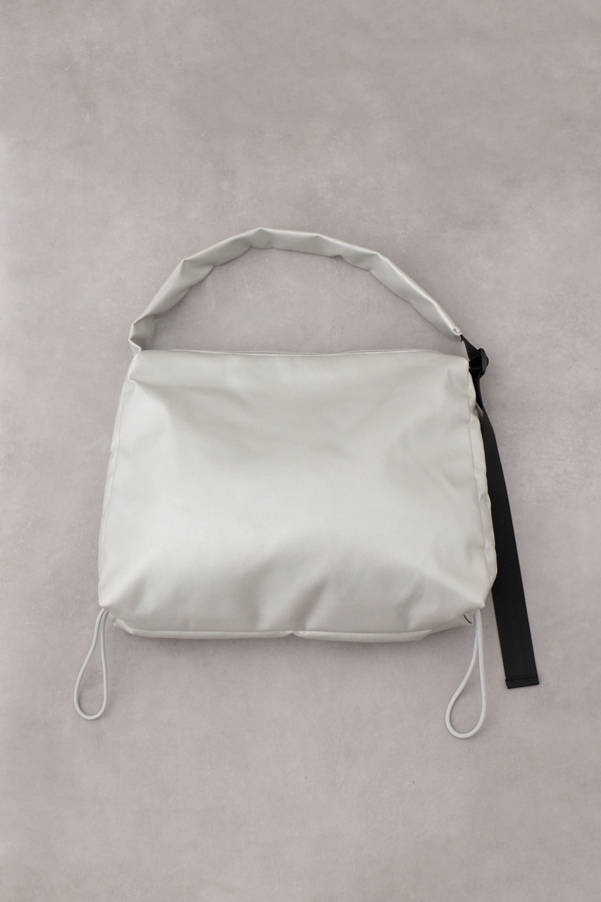 サイドギャザーパデットバッグ SLV FREE