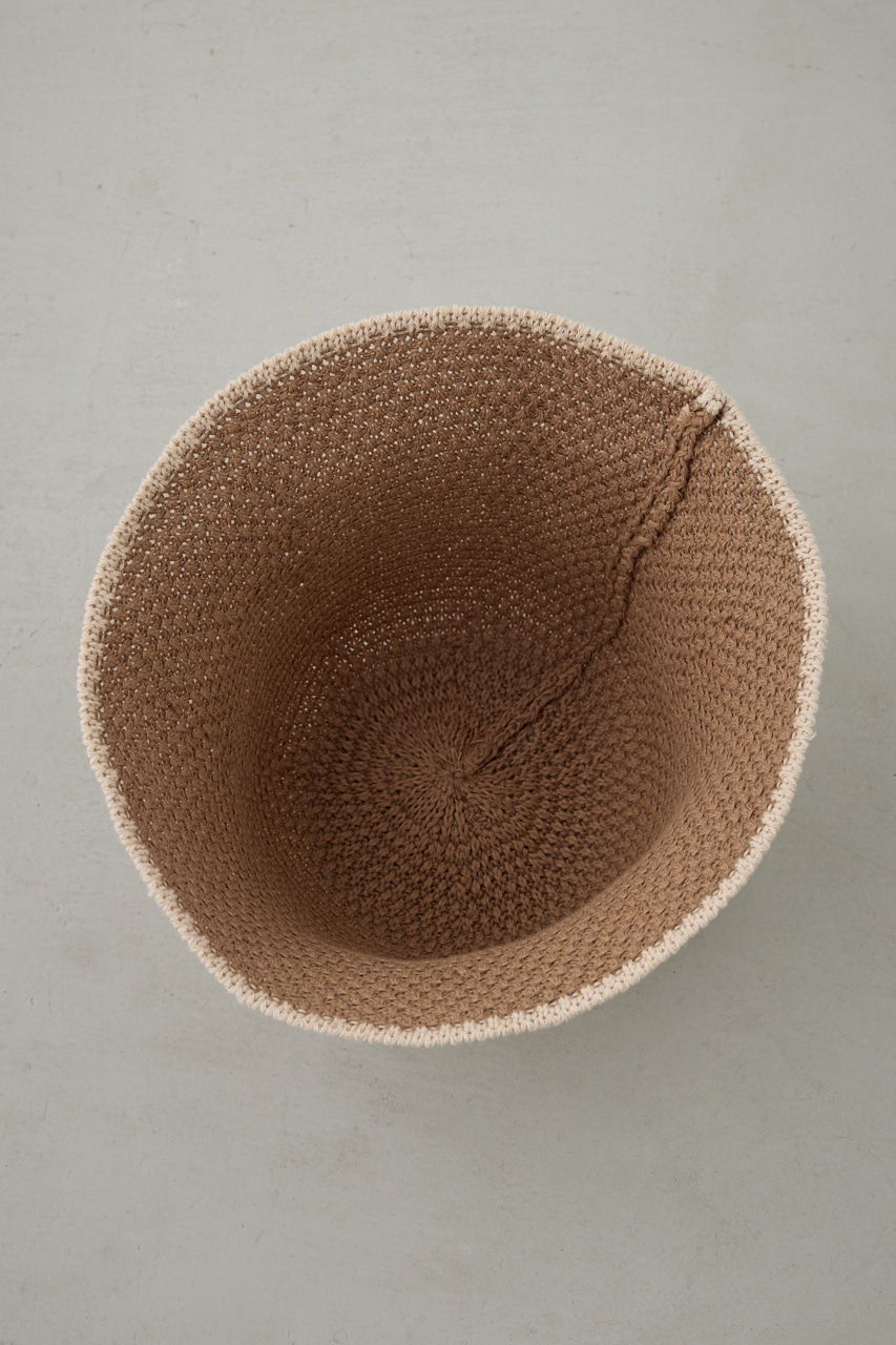 サーモ配色ハット BEG FREE