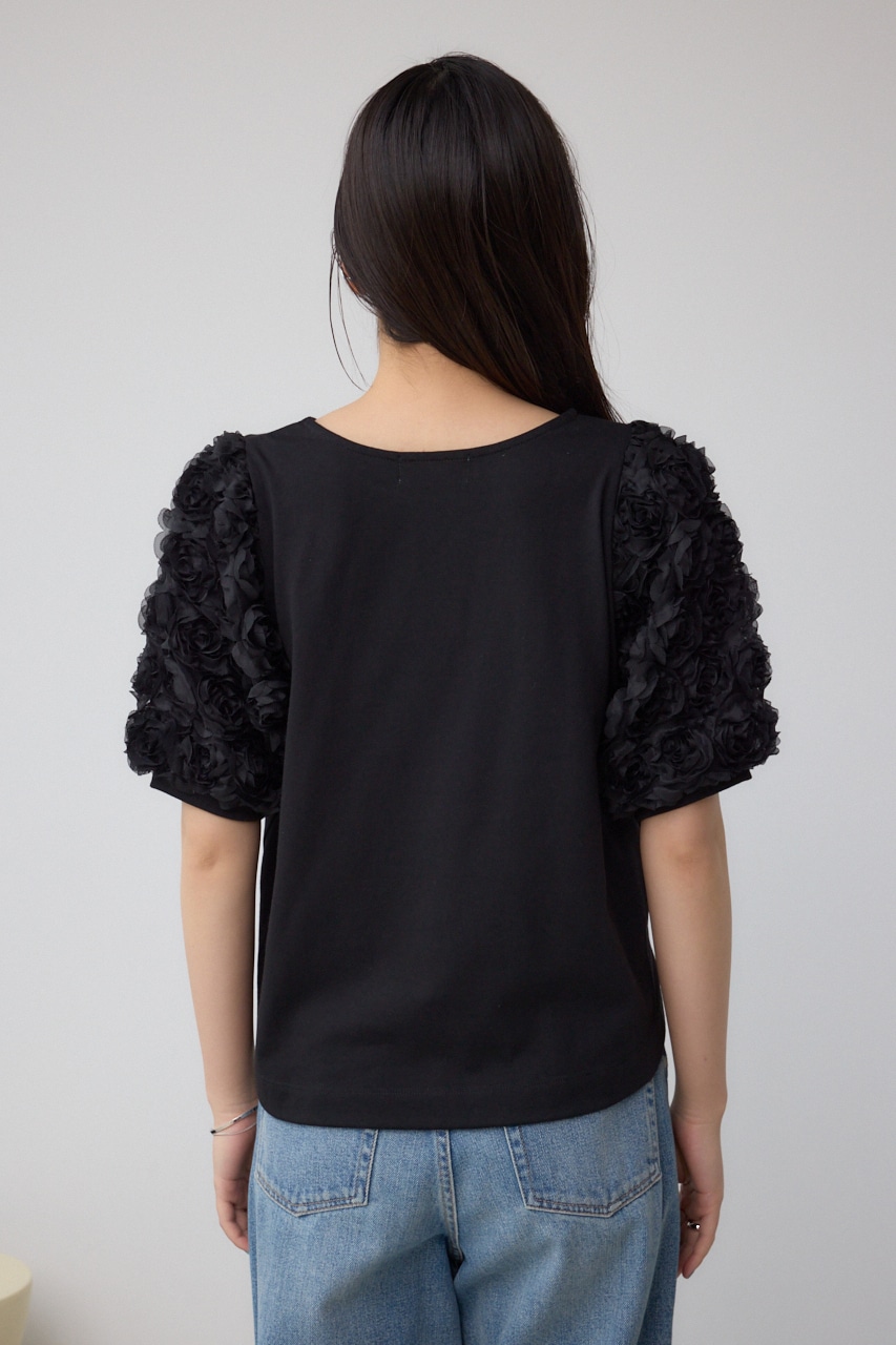 ソデチュールトップス BLK FREE