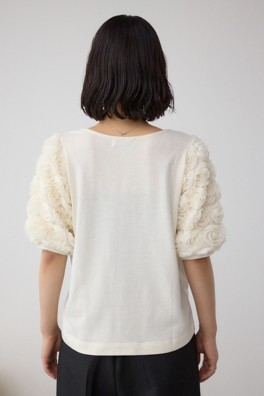 ソデチュールトップス O/WHT FREE