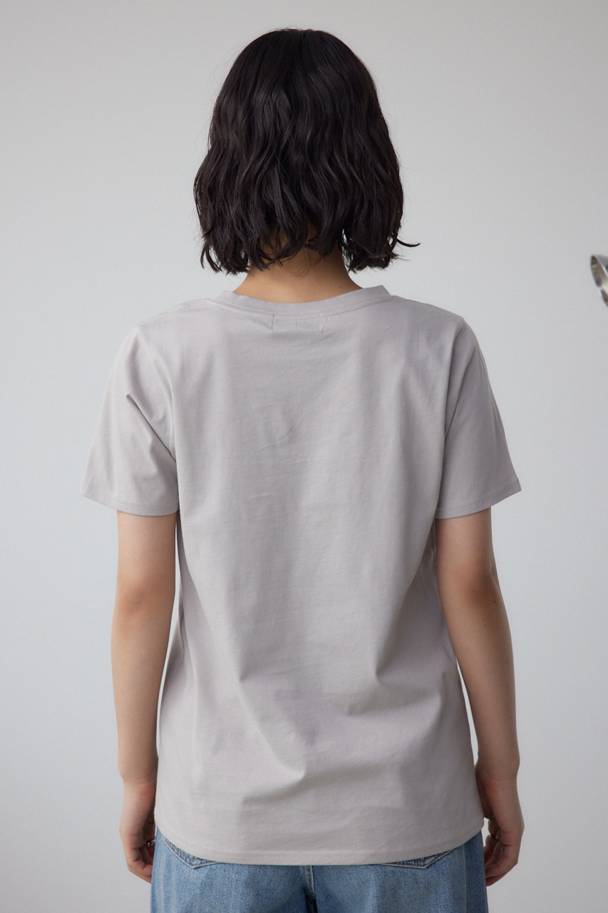 シンプルロゴTシャツ BEG FREE