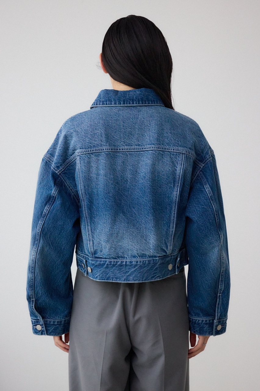 AZUL DENIM イレヘムカットデニムジャケット BLU FREE
