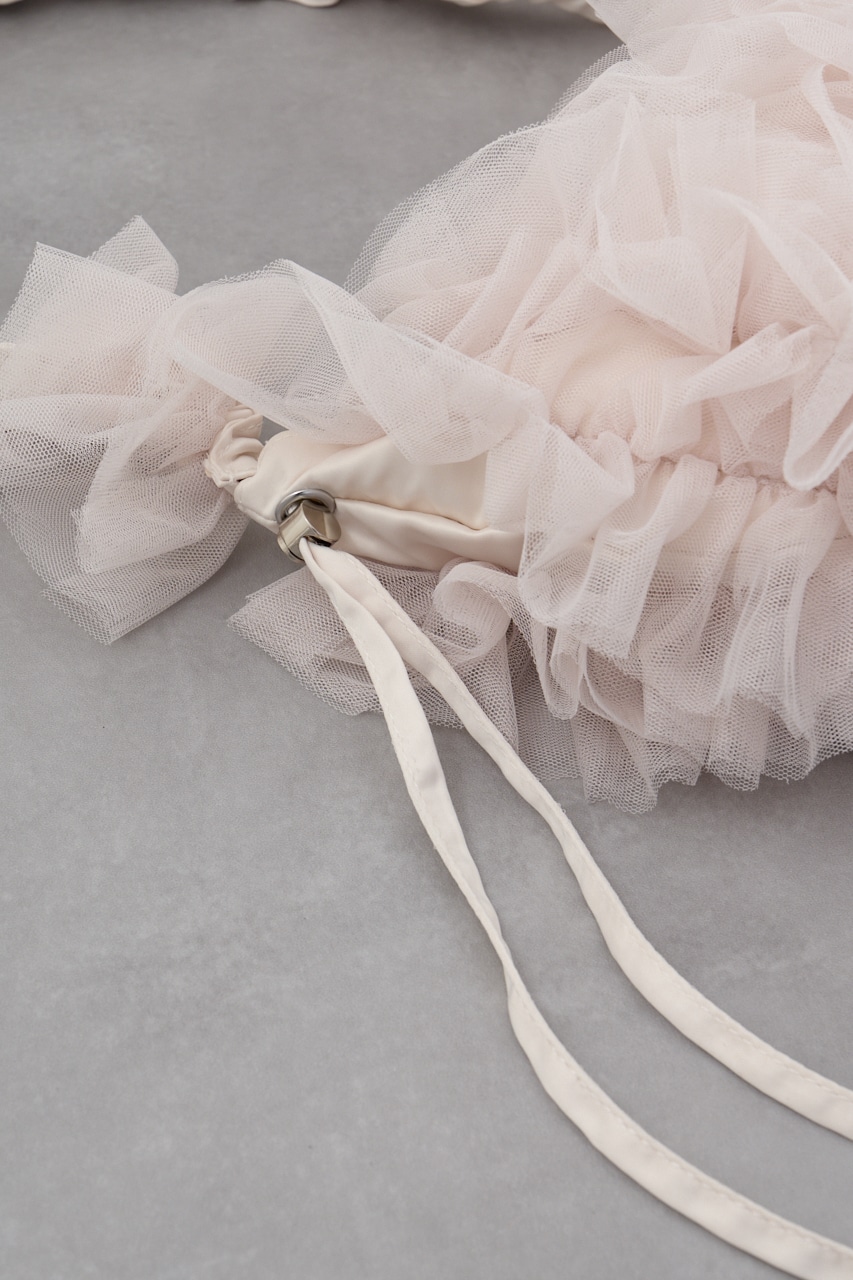 チュールフリルショルダーバッグ IVOY FREE