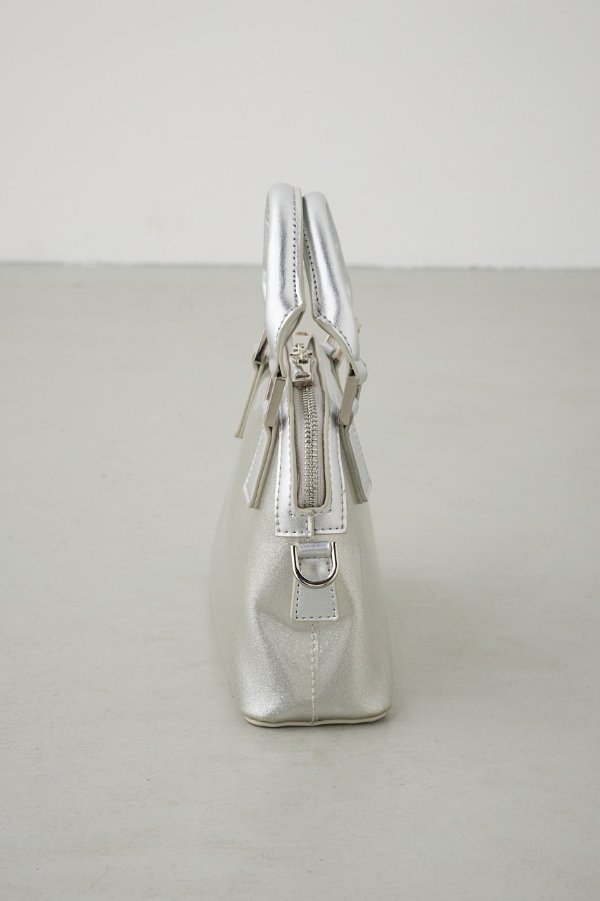 ダブルジッパークリアミニバッグ SLV FREE