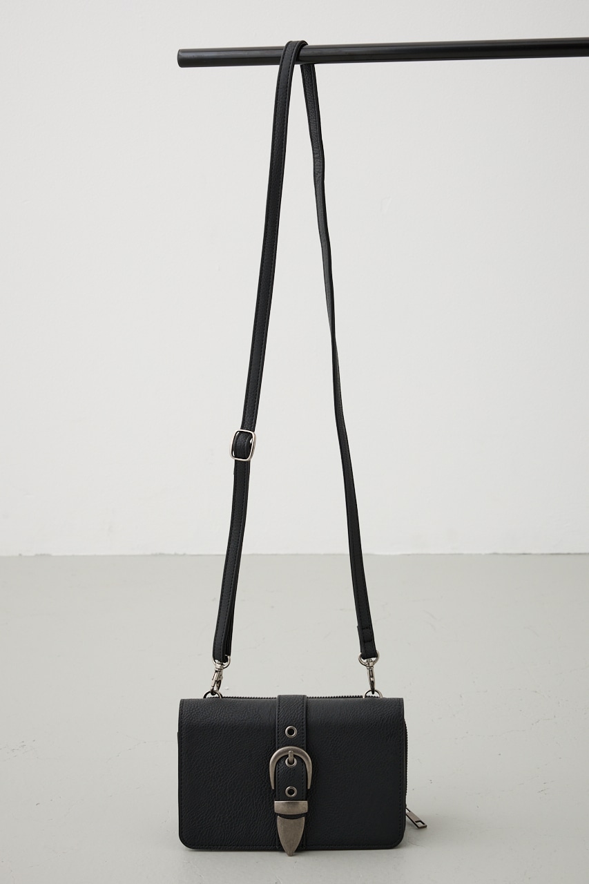 ウエスタンベルトウォレットバッグ BLK FREE