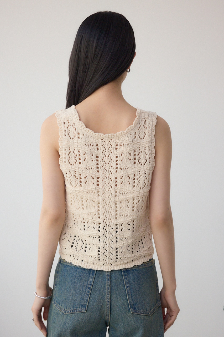 クロシェニットタンク IVOY FREE