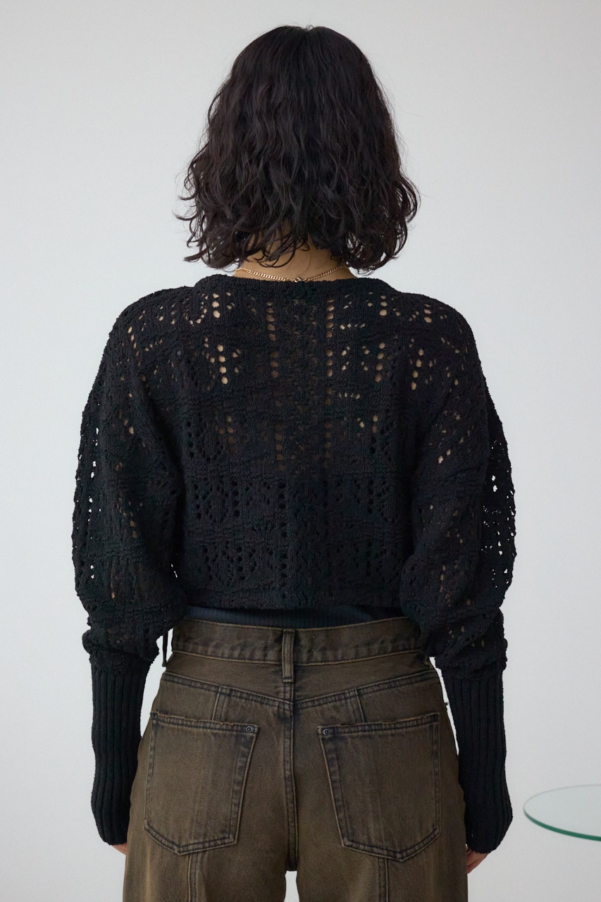 クロシェニットボレロ BLK FREE