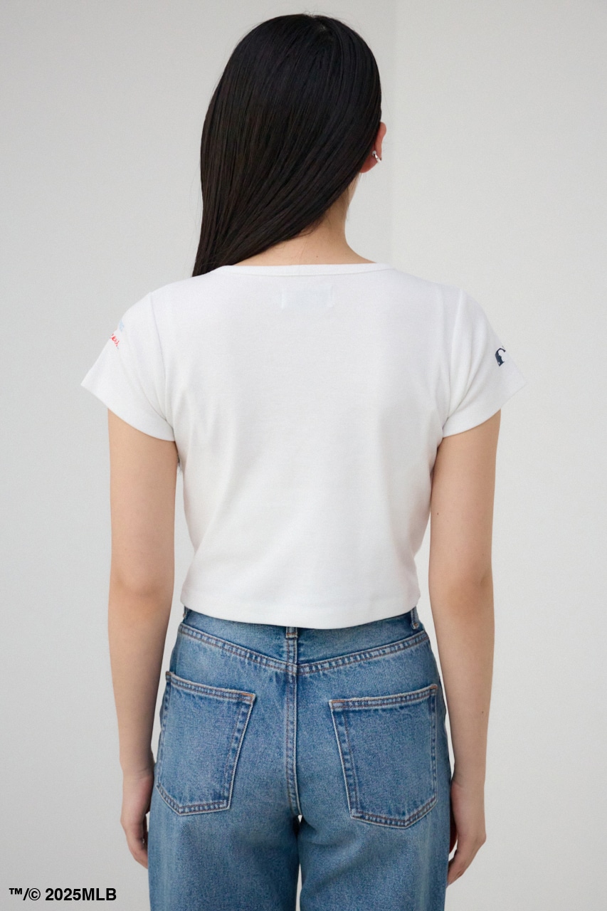 【MLB】コンパクトTEE O/WHT FREE